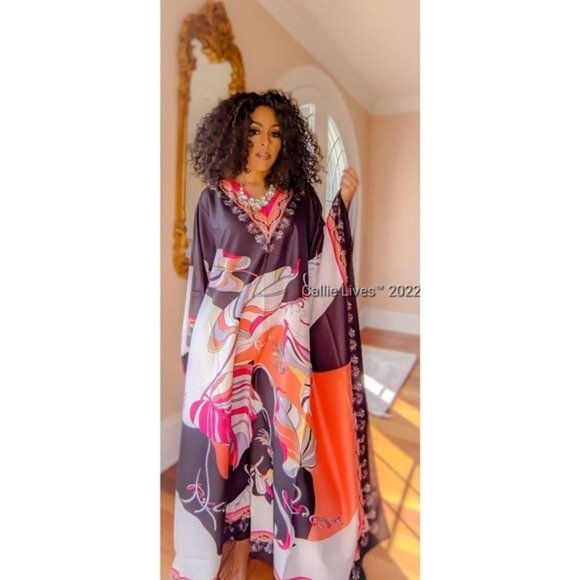 Callie Lives Pucci: Bohemian MuMu Beach Coverup Day Dress - Picture 13 of 14